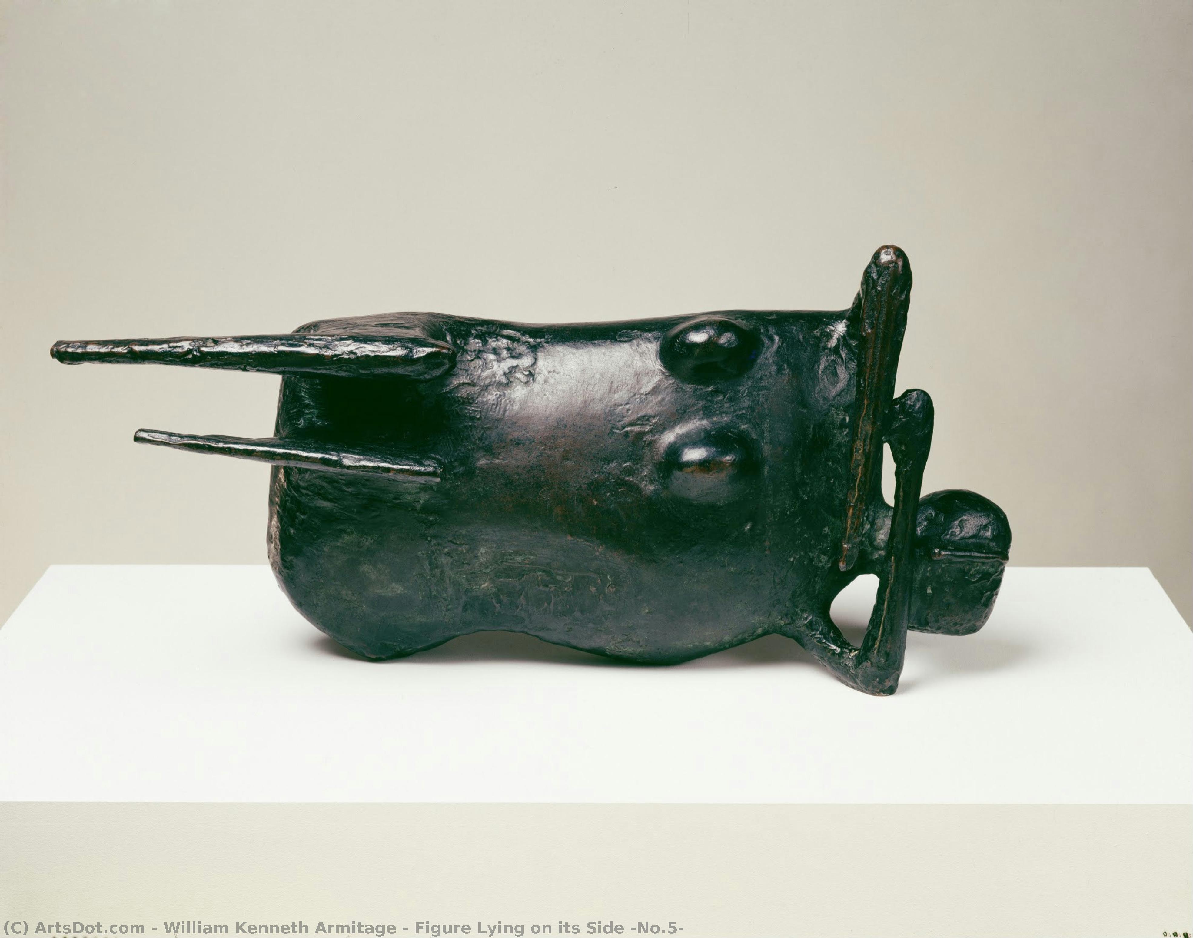 Figure Lying On Its Side (no.5) — William Kenneth Armitage