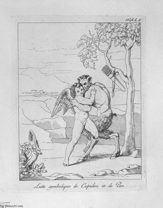 Symbolic Struggle Of Cupid And Pan — Giovanni Battista Piranesi