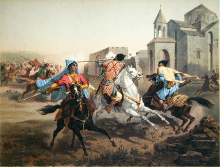 Skirmish Of Persians And Kurds In Armenia — Grigory Grigorievich Gagarin