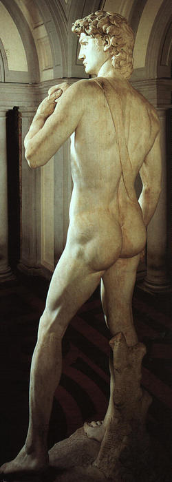 David (rear View) — Микеланджело Буонарроти