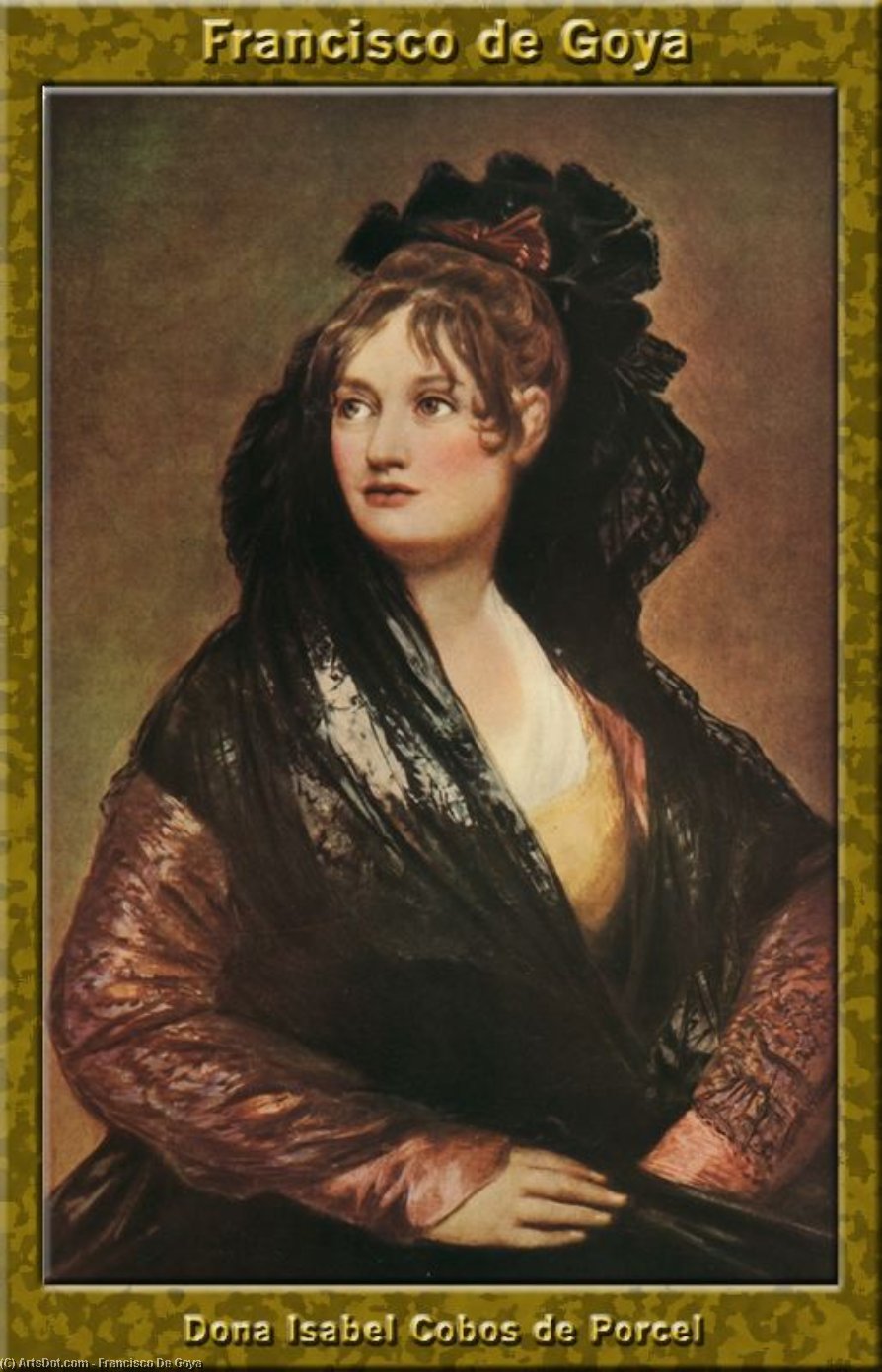Dona Isabel Cobos De Porcel — Francisco José De Goya Y Lucientes