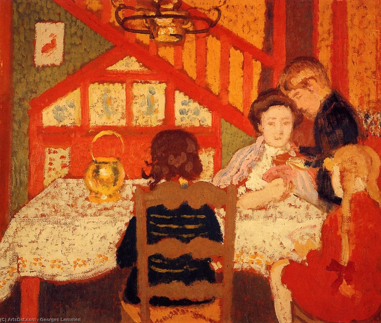 Family Gathering In Saint-idesbald — Đorđe Lemmen
