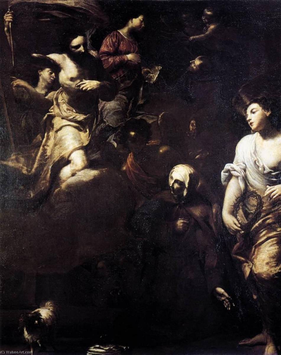 English Ecstasy Of St Margaret Of Cortona — Giuseppe Maria Crespi
