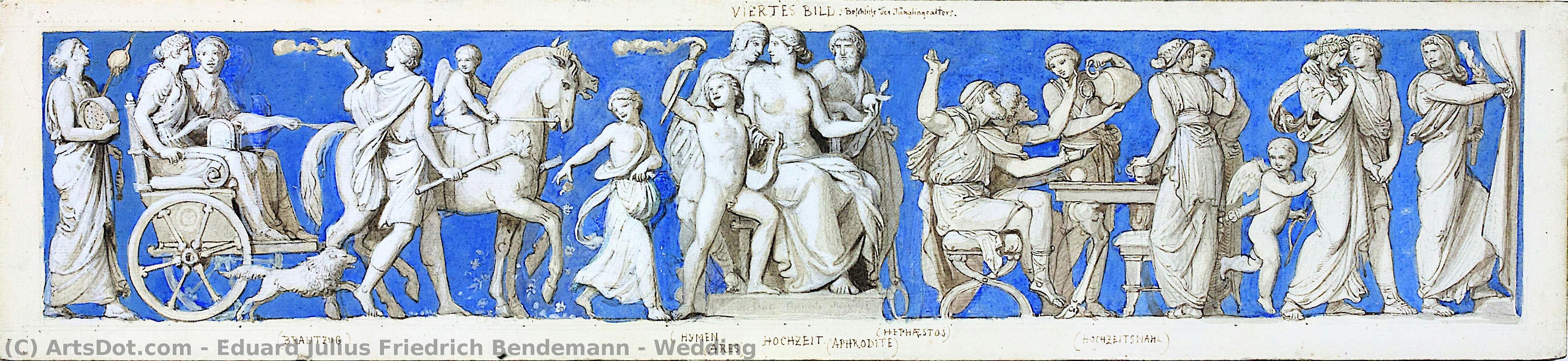 Wedding — Eduard Julius Friedrich Bendemann