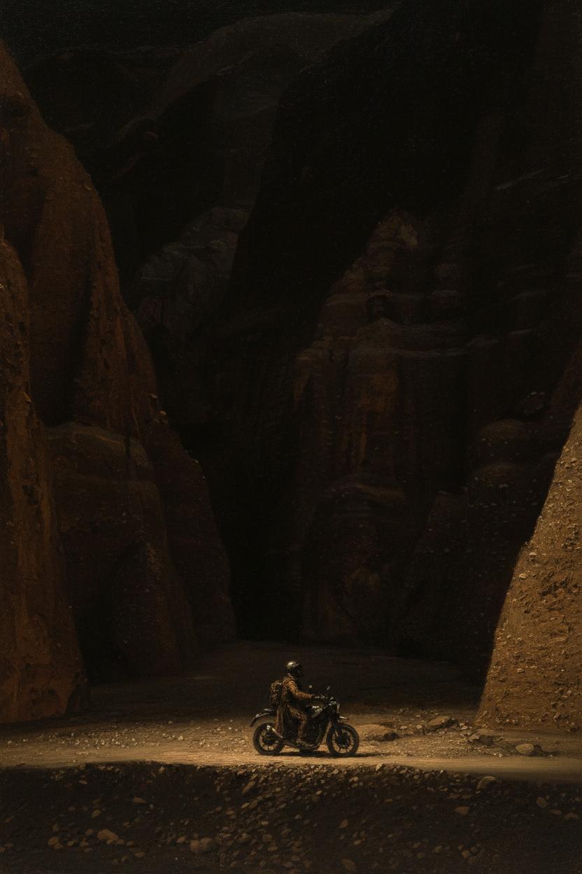 Chiaroscuro Of The Earth: The Solitary Wayfarer — Jacques Villedieu