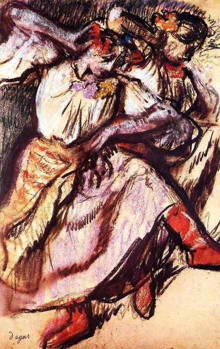 Two Russian Dancers — Hilaire-germain-edgar Degas