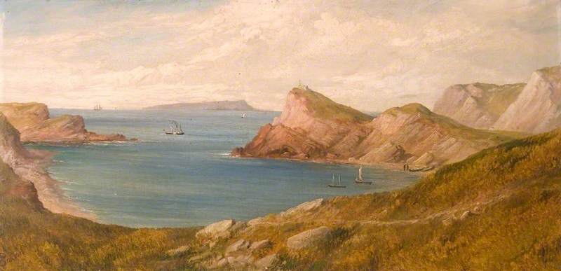 View Towards Portland, Dorset — Edward Francis Drew Pritchard