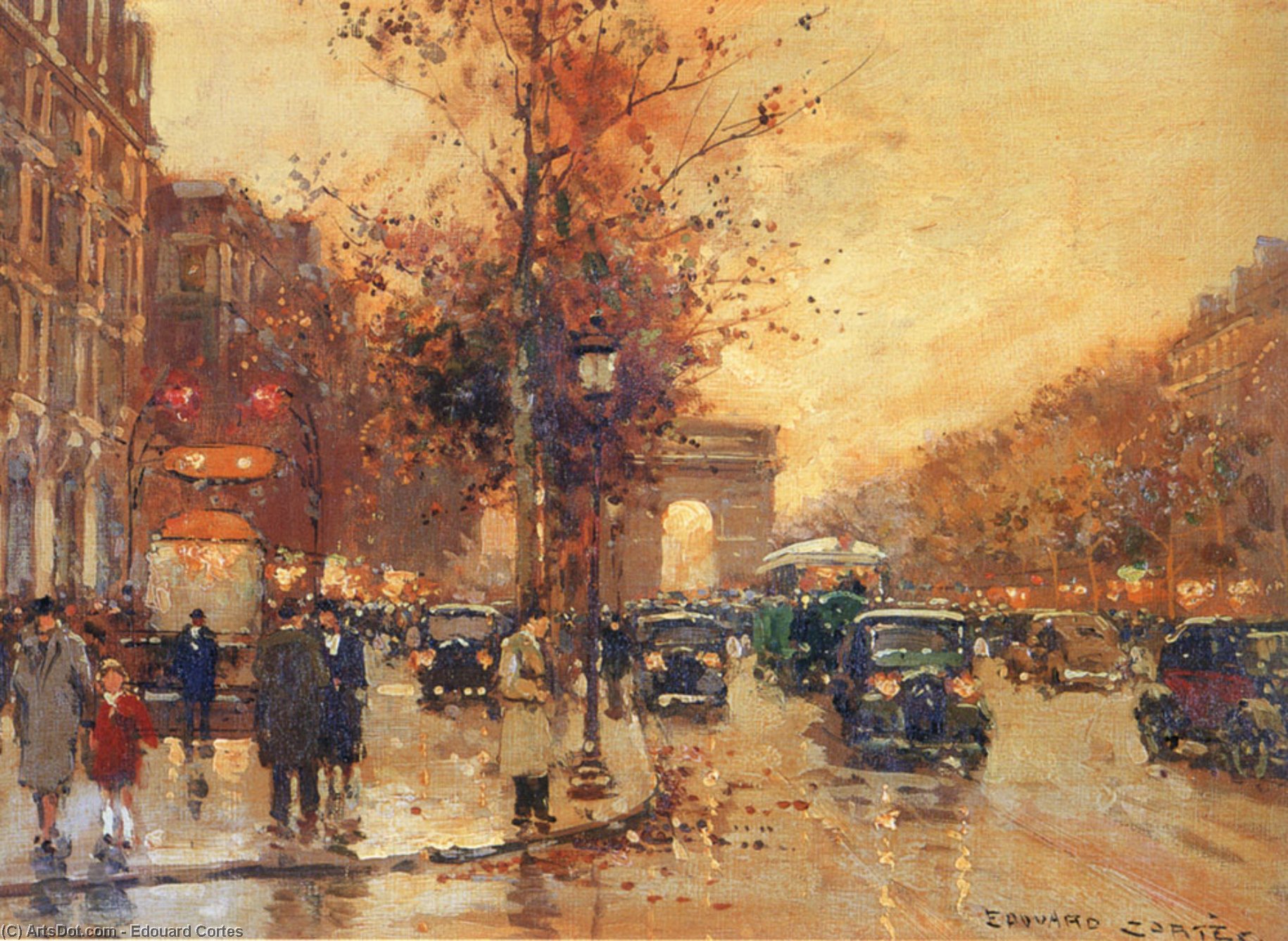 Metro George V — Édouard Cortès