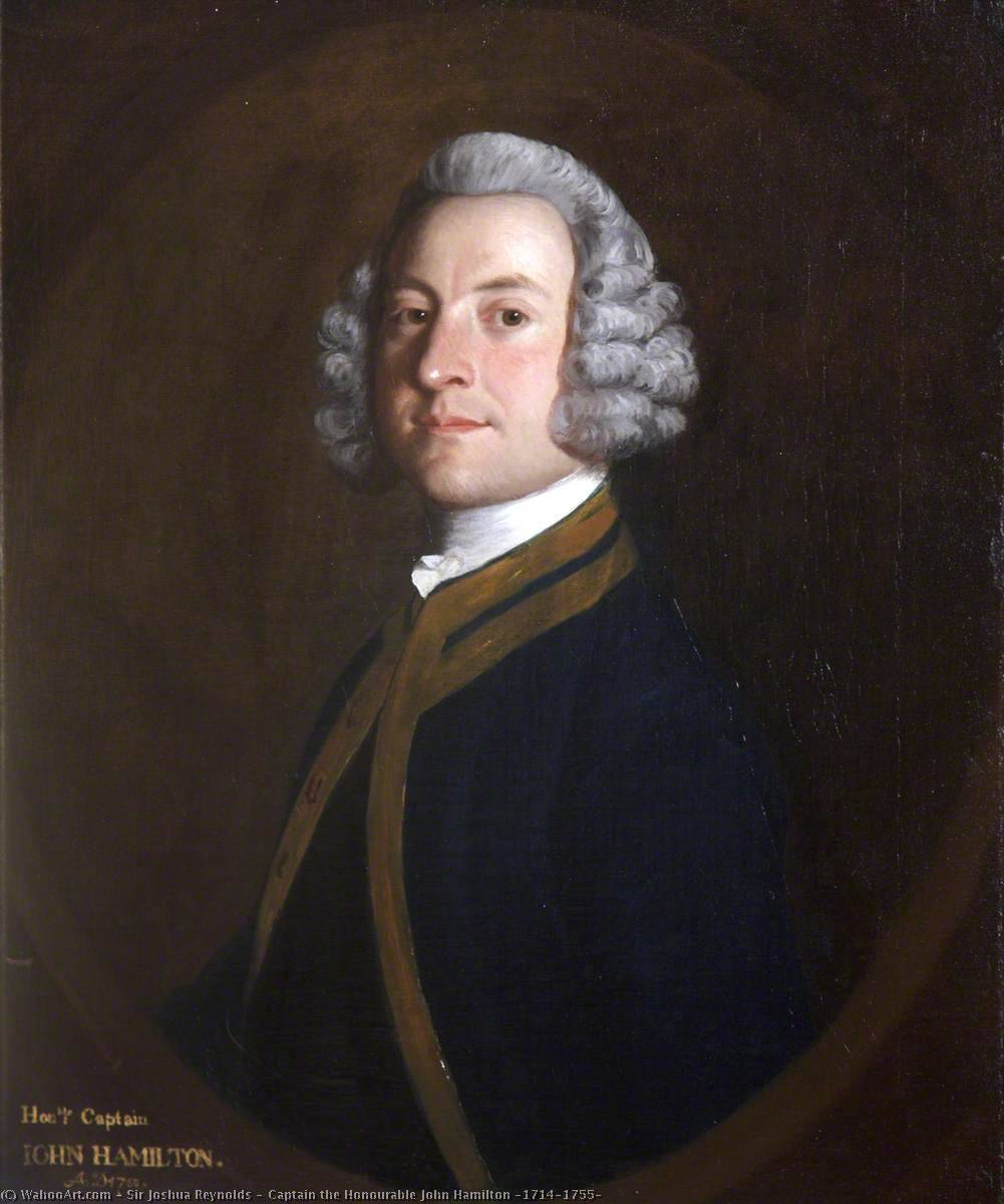 Captain The Honourable John Hamilton (1714–1755) — Sir Joshua Reynolds
