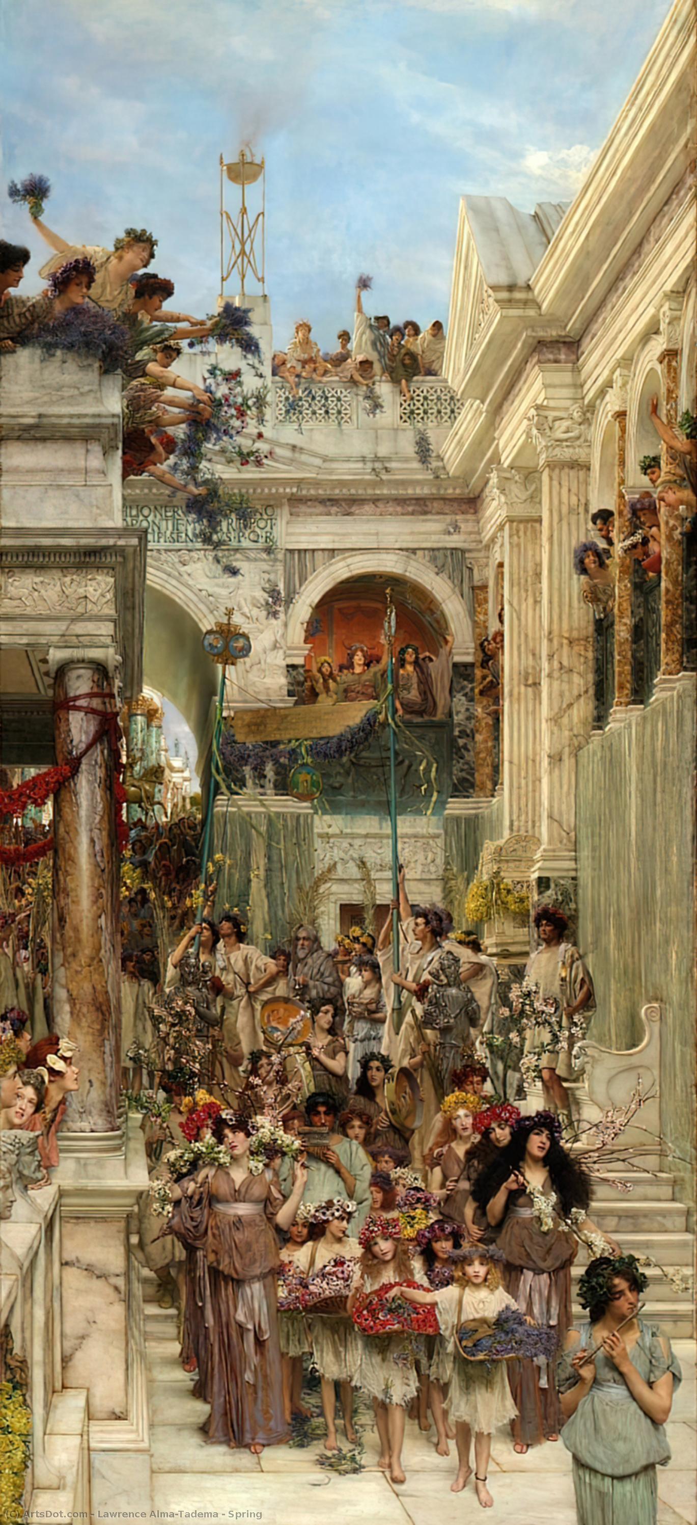 Spring — Lourens Alma Tadema