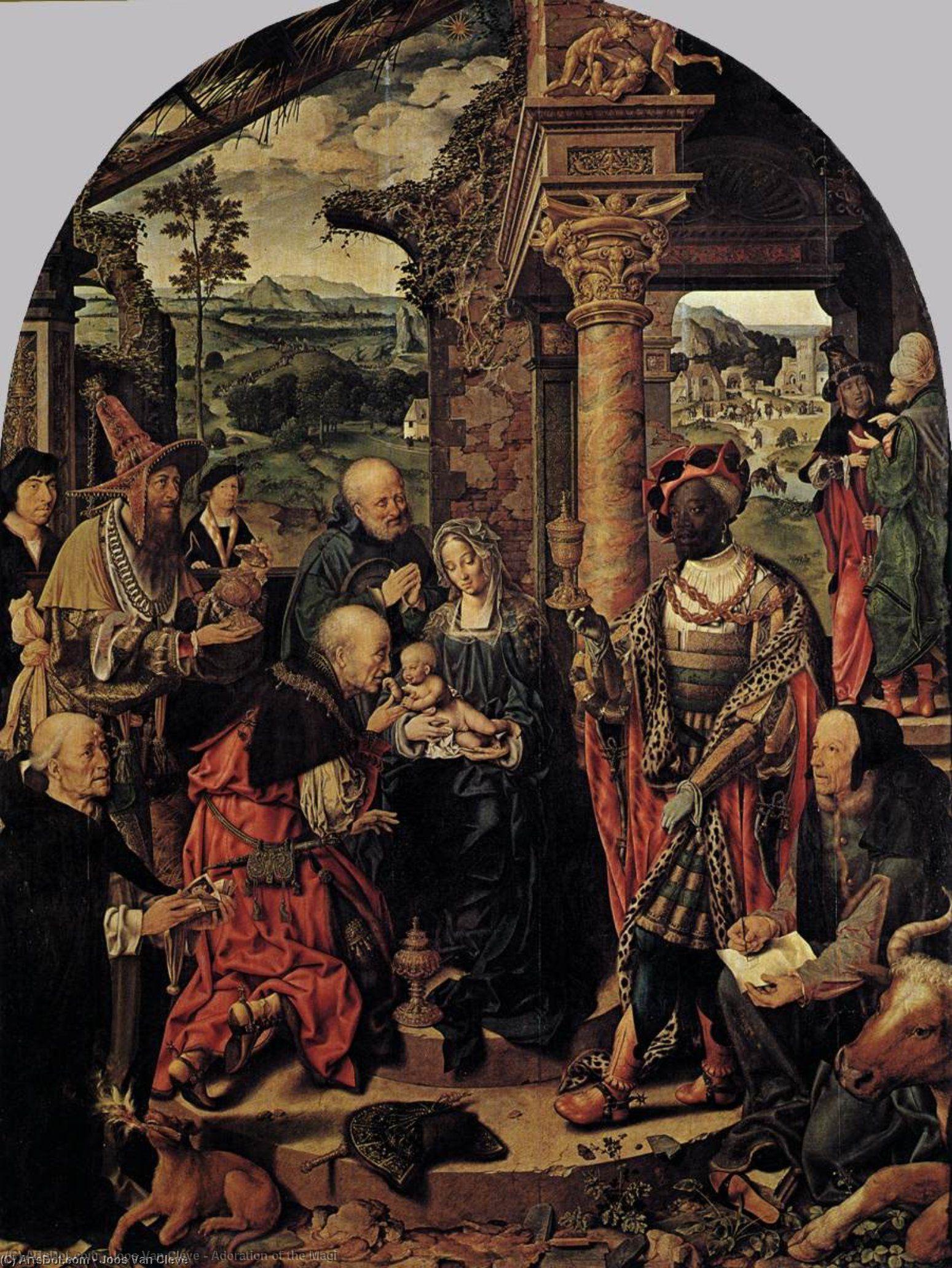 Adoration Of The Magi — Joos Van Cleve