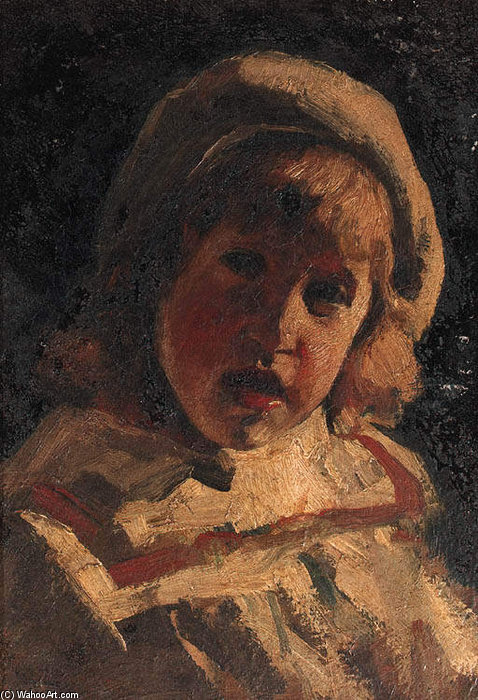 Portrait Of Mary Van Der Weel — Wilhelmus Hendrikus Petrus Johannes Zwart
