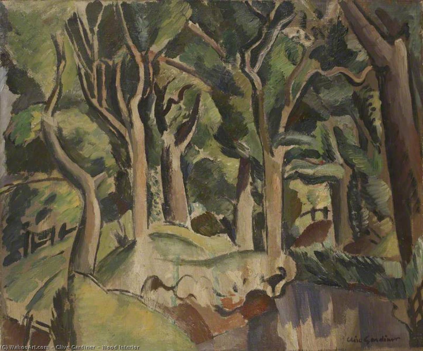 Wood Interior — Clive Gardiner