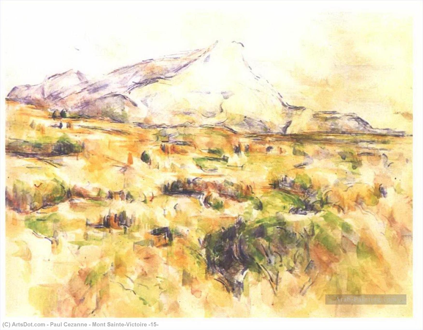 Mont Sainte-victoire (15) — Paul Cézanne