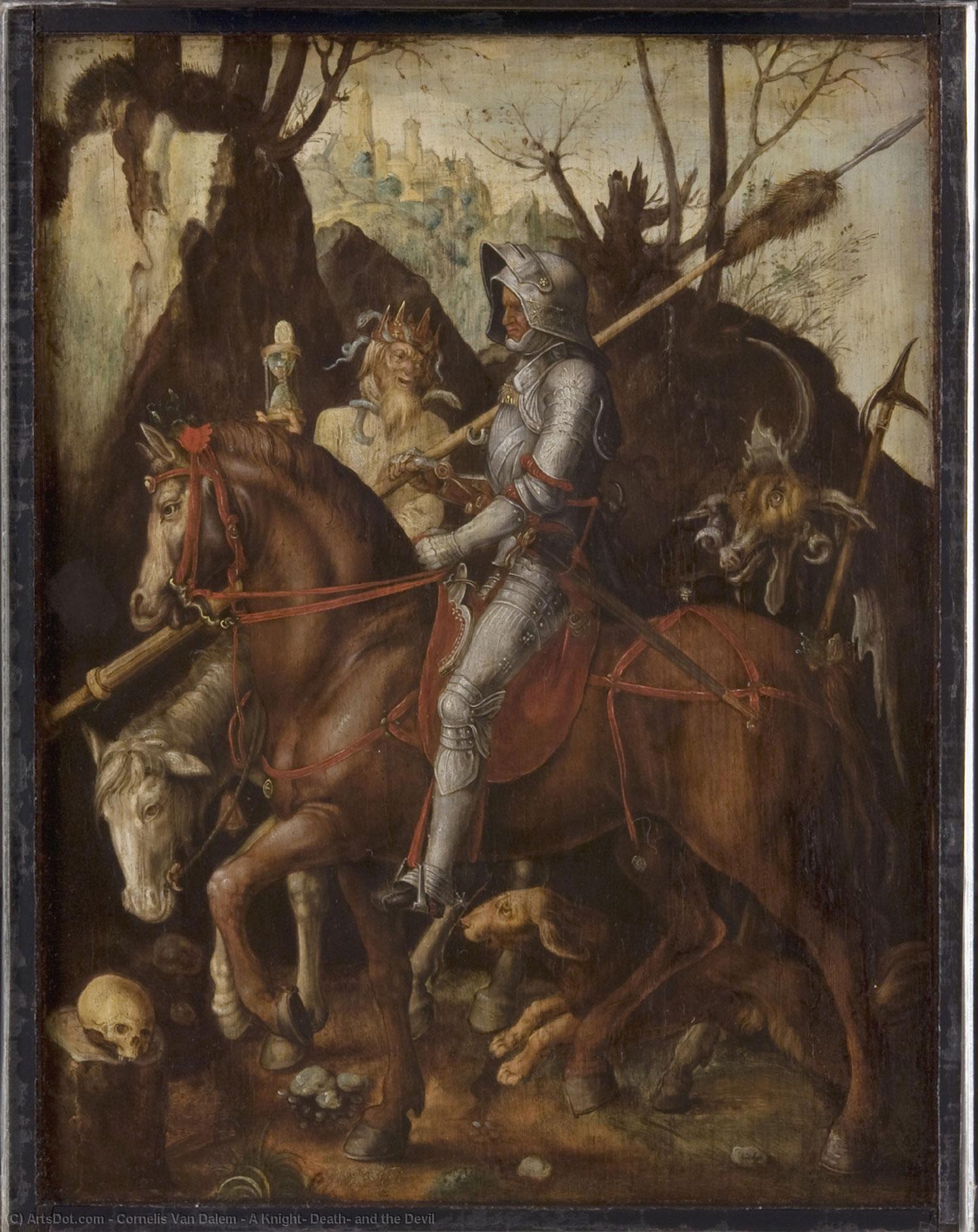 A Knight, Death, And The Devil — Cornelis Van Dalem