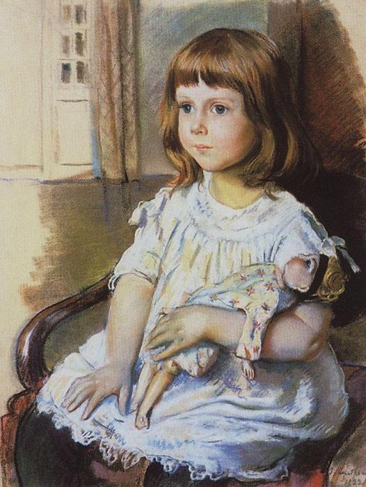 Girl With A Doll — Zinaida Serebriakova