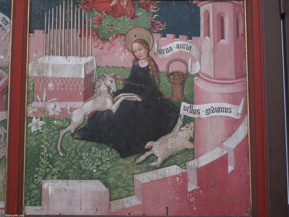 Altarpiece Of The Dominicans: The Mystical Hunt — Martin Schongauer