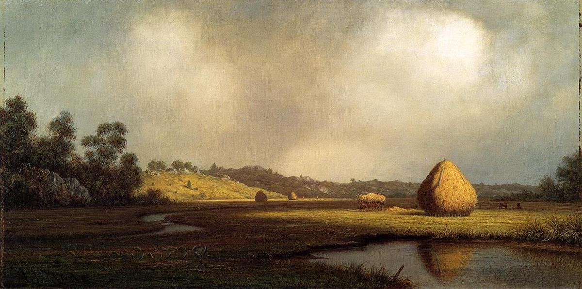 Salt Marshes, Newburyport, Massachusetts — Мартин Џонсон Хиде