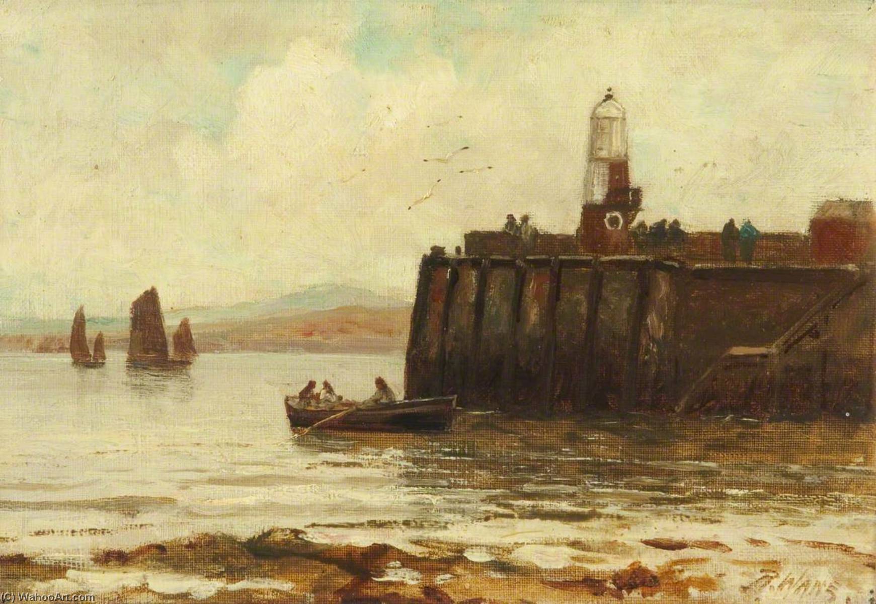 The Harbour, Peel — Richard Wane