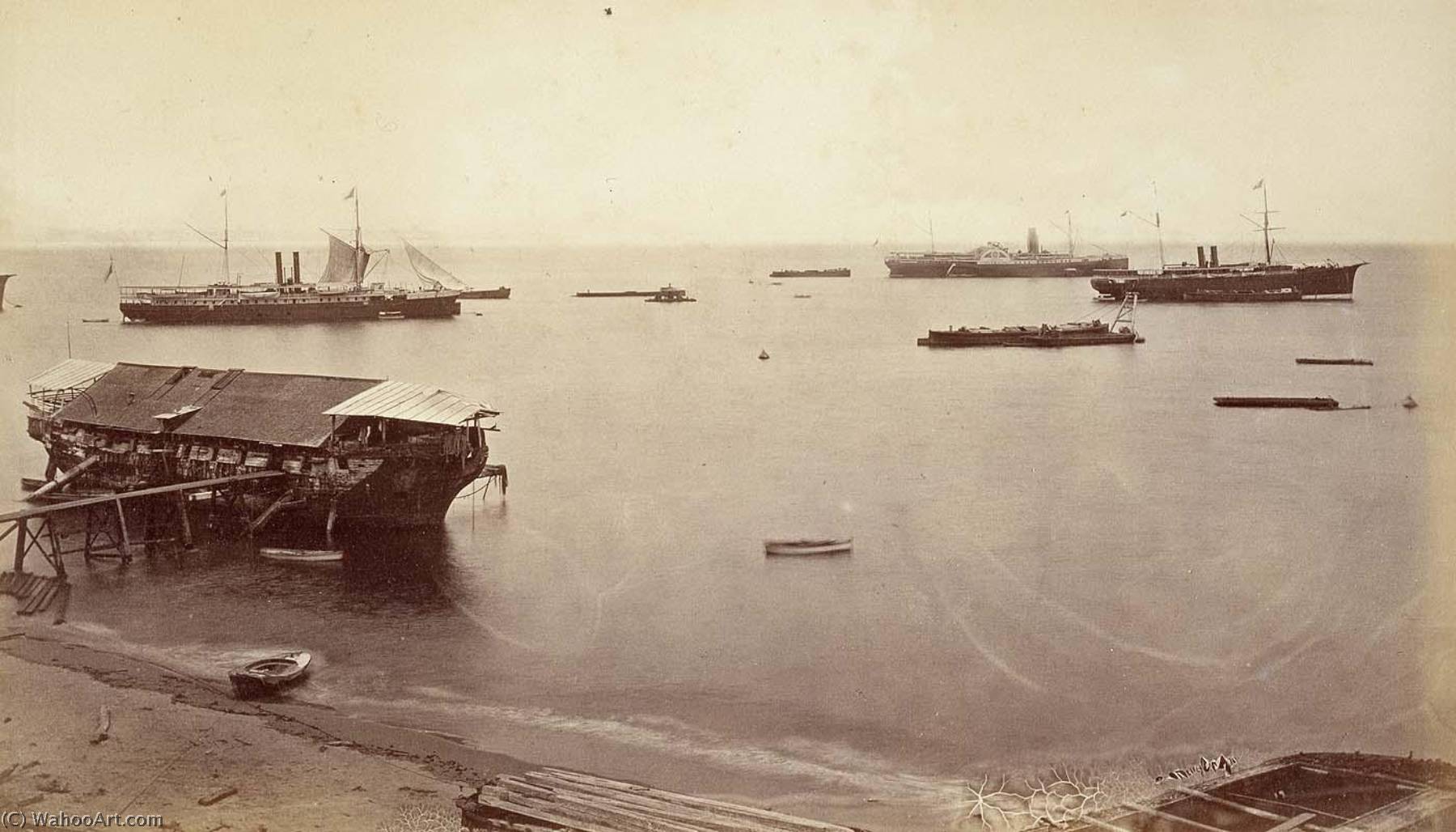 Bay Of Panama — Eadweard J Muybridge