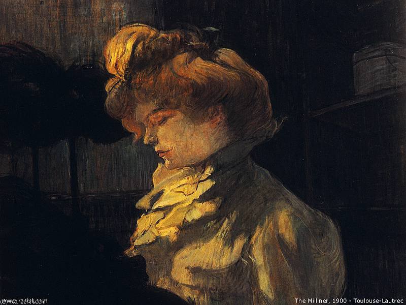 The Milliner — Henri De Toulouse-lautrec