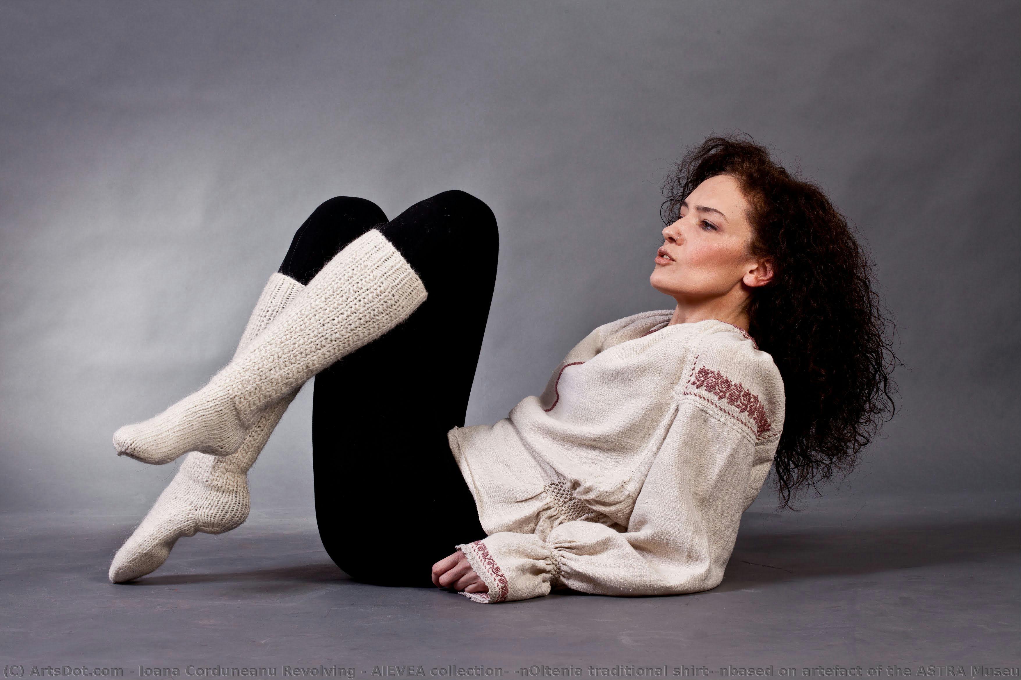 Aievea Collection; \noltenia Traditional Shirt;\nbased On Artefact Of The Astra Museum — Ioana Corduneanu Revolving