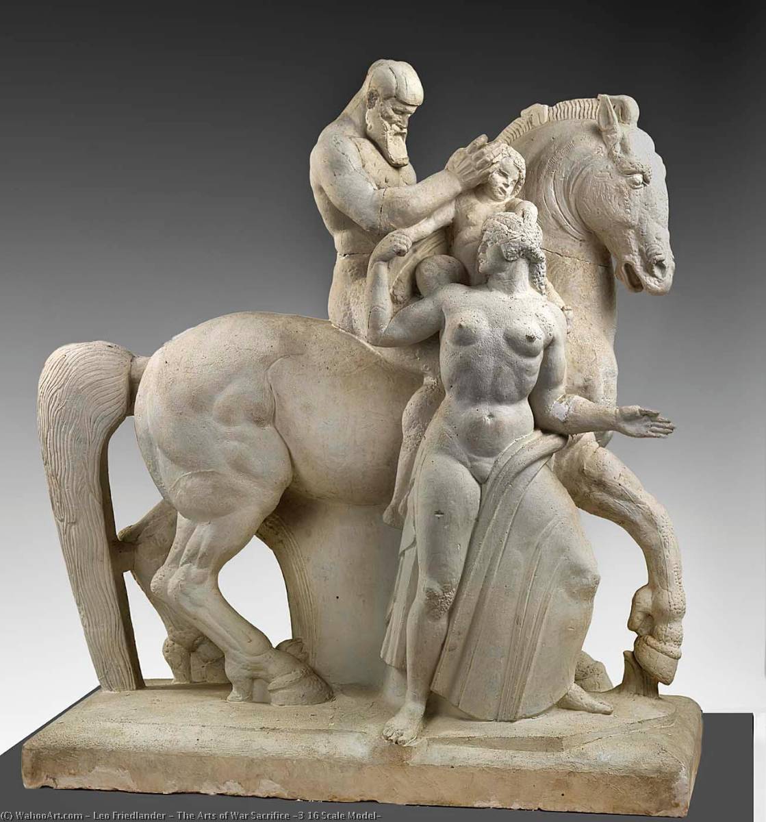 The Arts Of War Sacrifice (3 16 Scale Model) — Leo Friedlander