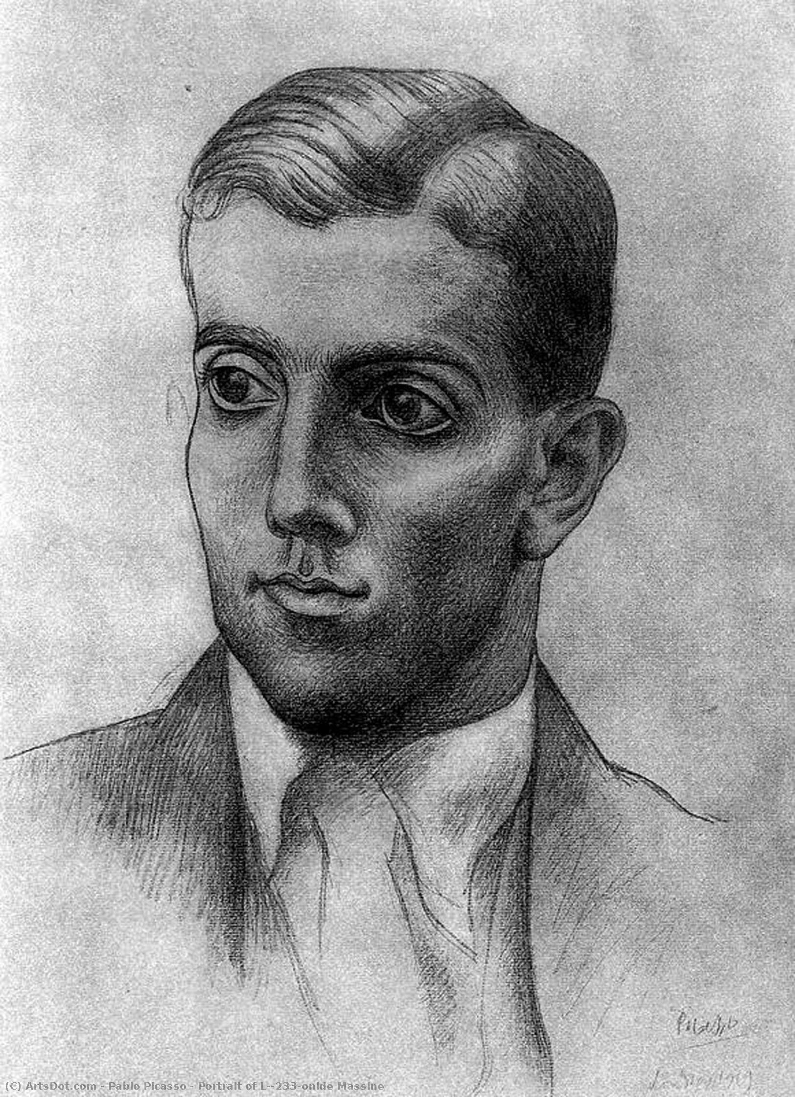 Porträt Von Léonide Massine — Pablo Picasso