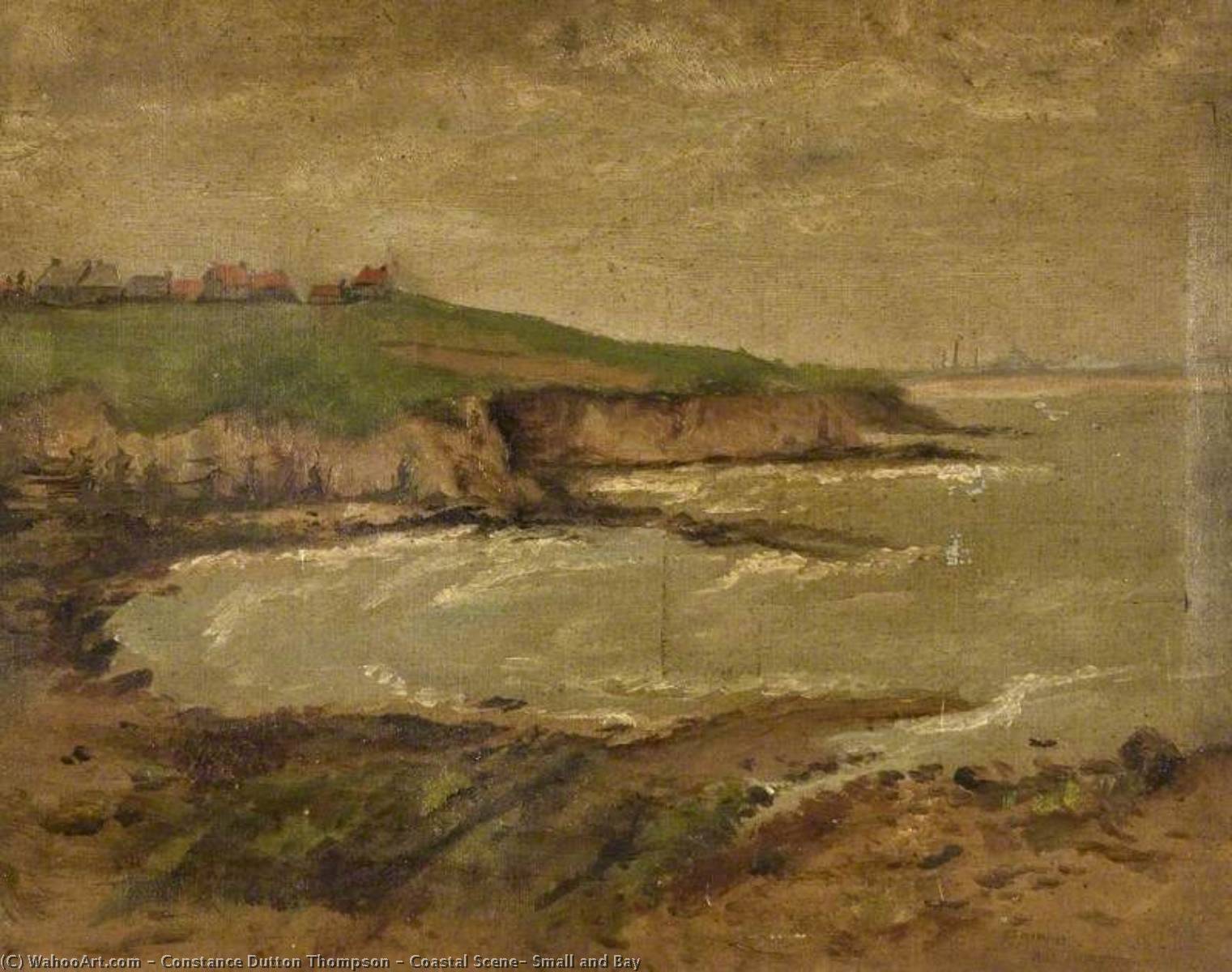 Coastal Scene, Small And Bay — Constance Dutton Thompson