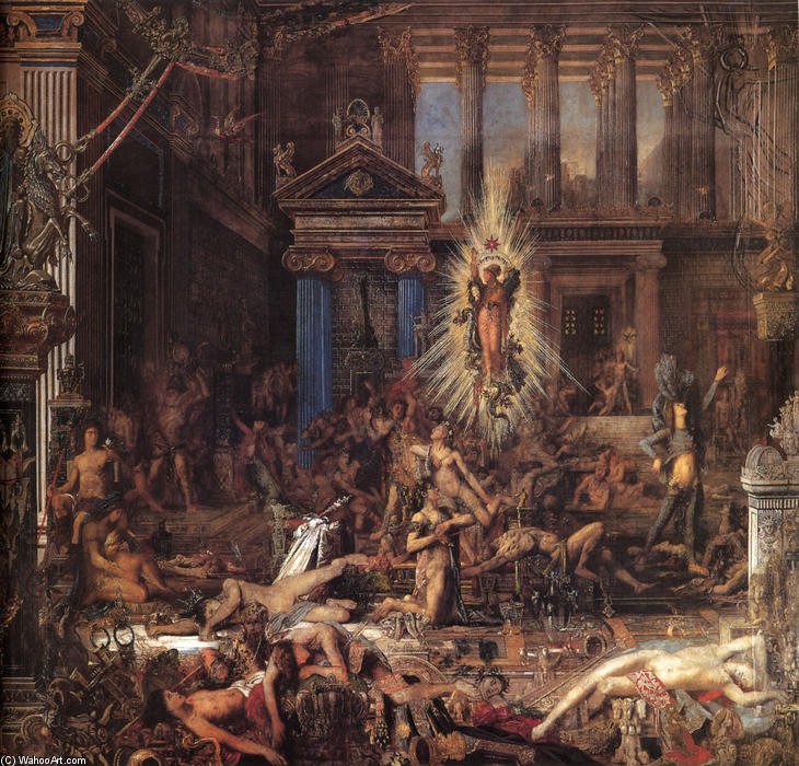 The Suitors — Gustave Moreau