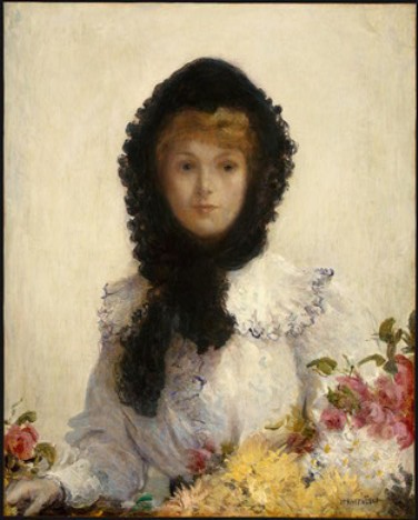 The Flower Vendor — Jean-françois Raffaelli