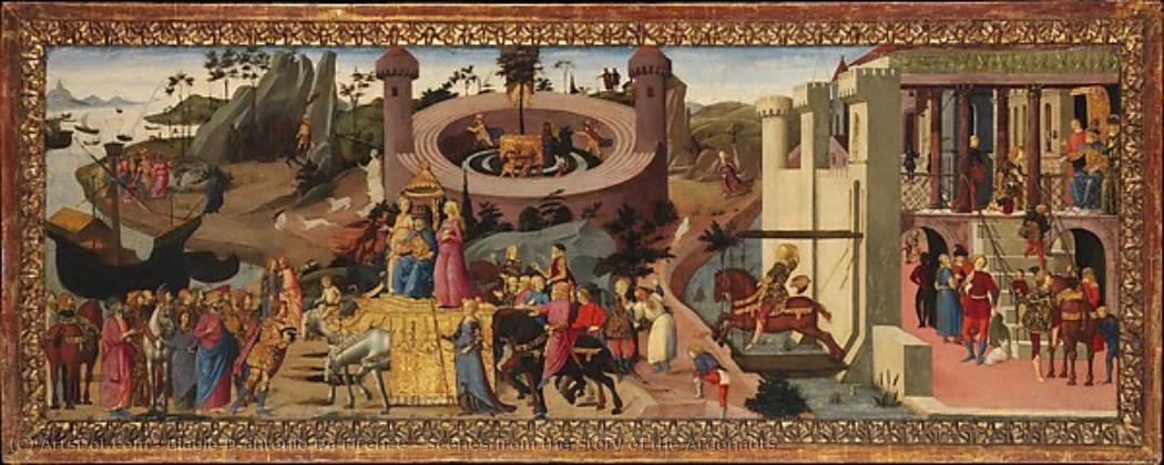 Scenes From The Story Of The Argonauts — Biagio D'antonio Da Firenze