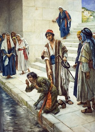 Pool Of Siloam — Harold Copping