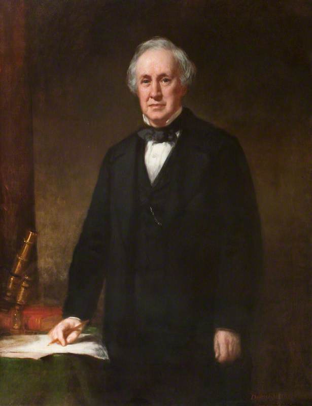 Professor Allen Thomson (1809–1884), Professor Of Anatomy At The University Of Glasgow — Daniel Macnee