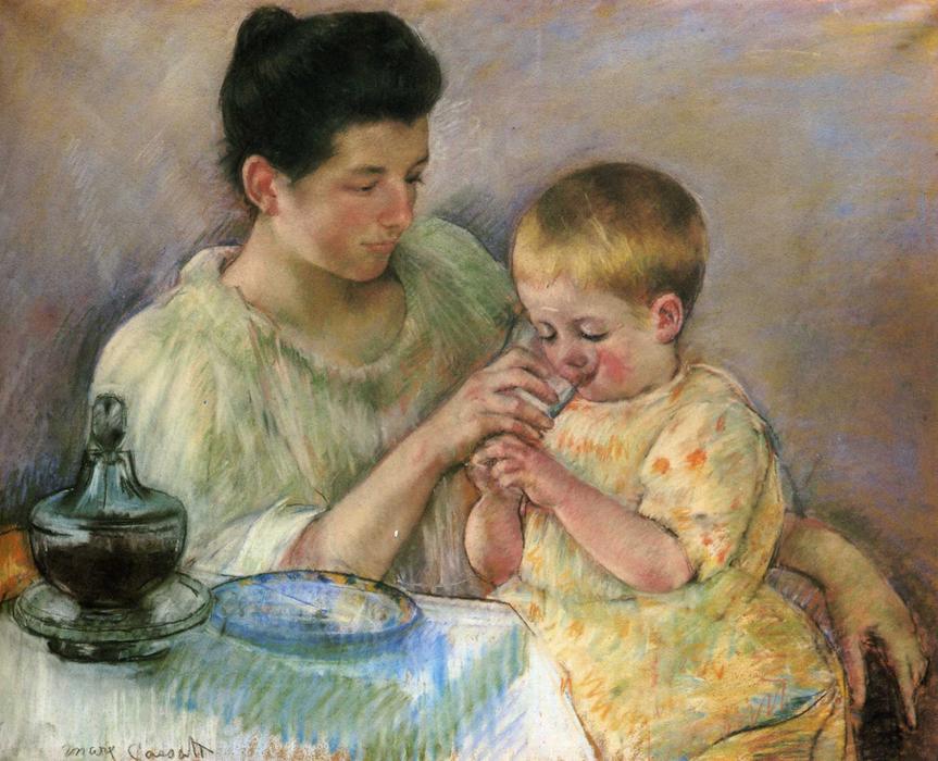 Mother Feeding Child — Mary Stevenson Cassatt