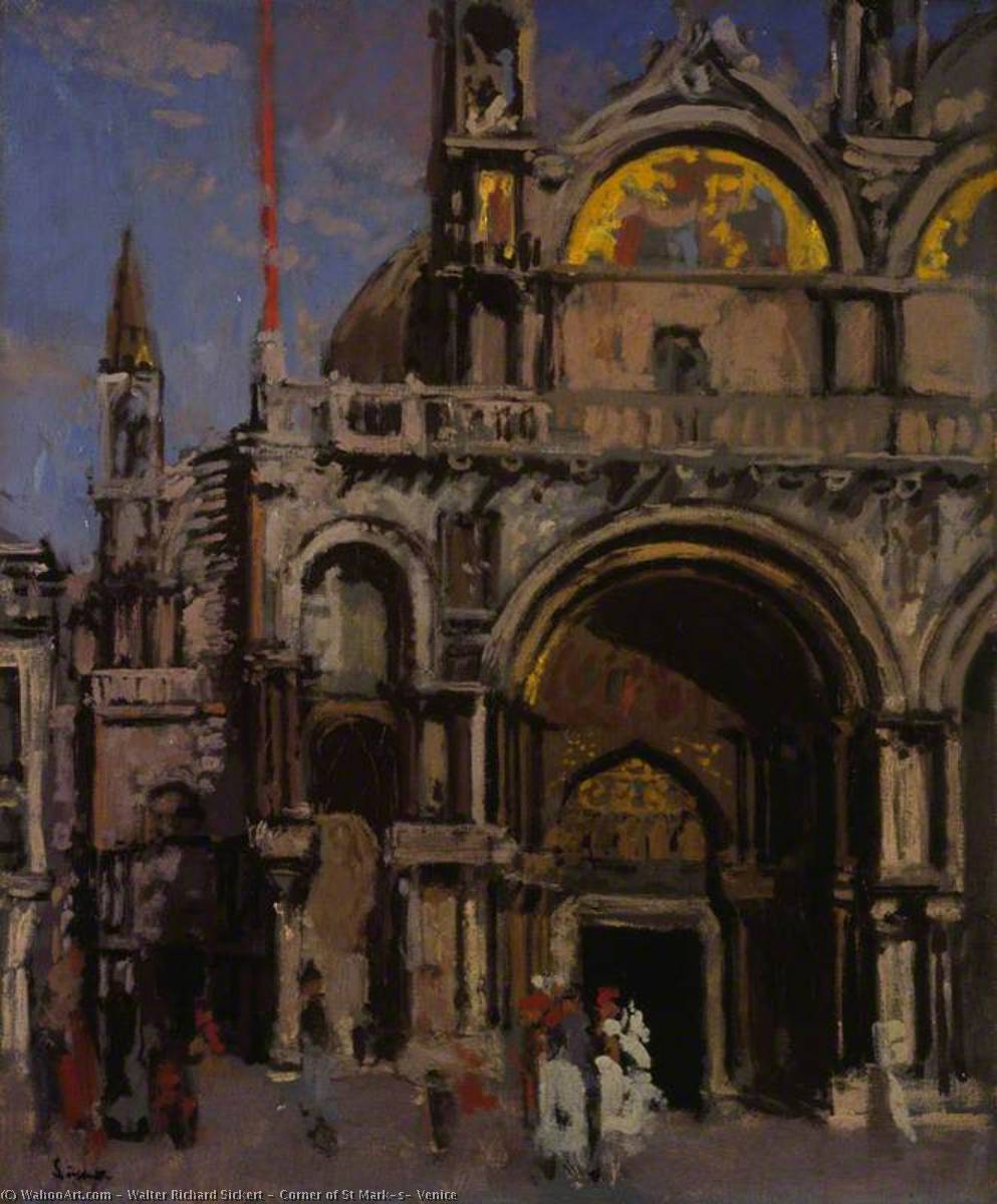 Corner Of St Mark's, Venice — Walter Richard Sickert