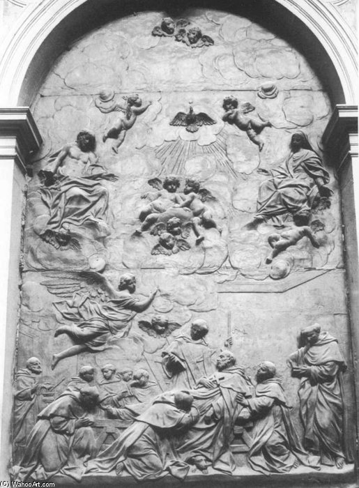 Death Of St Dominic — Giuseppe Maria Mazza