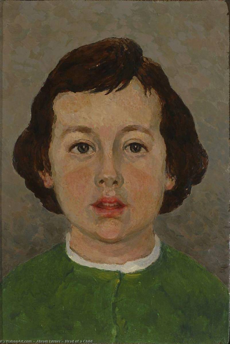 Head Of A Child — Abram Lerner