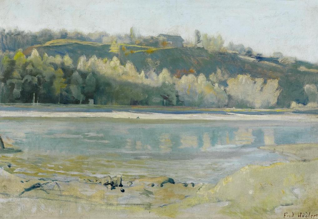 The Swiss Pine At Bois De La Bâtie — Ferdinand Hodler