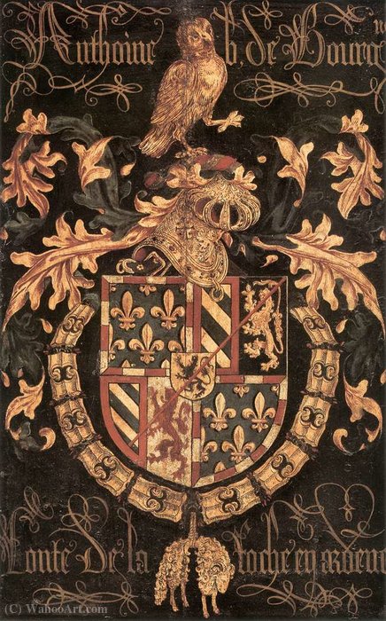 Coat-of-arms Of Anthony Of Burgundy — Pieter Coustens