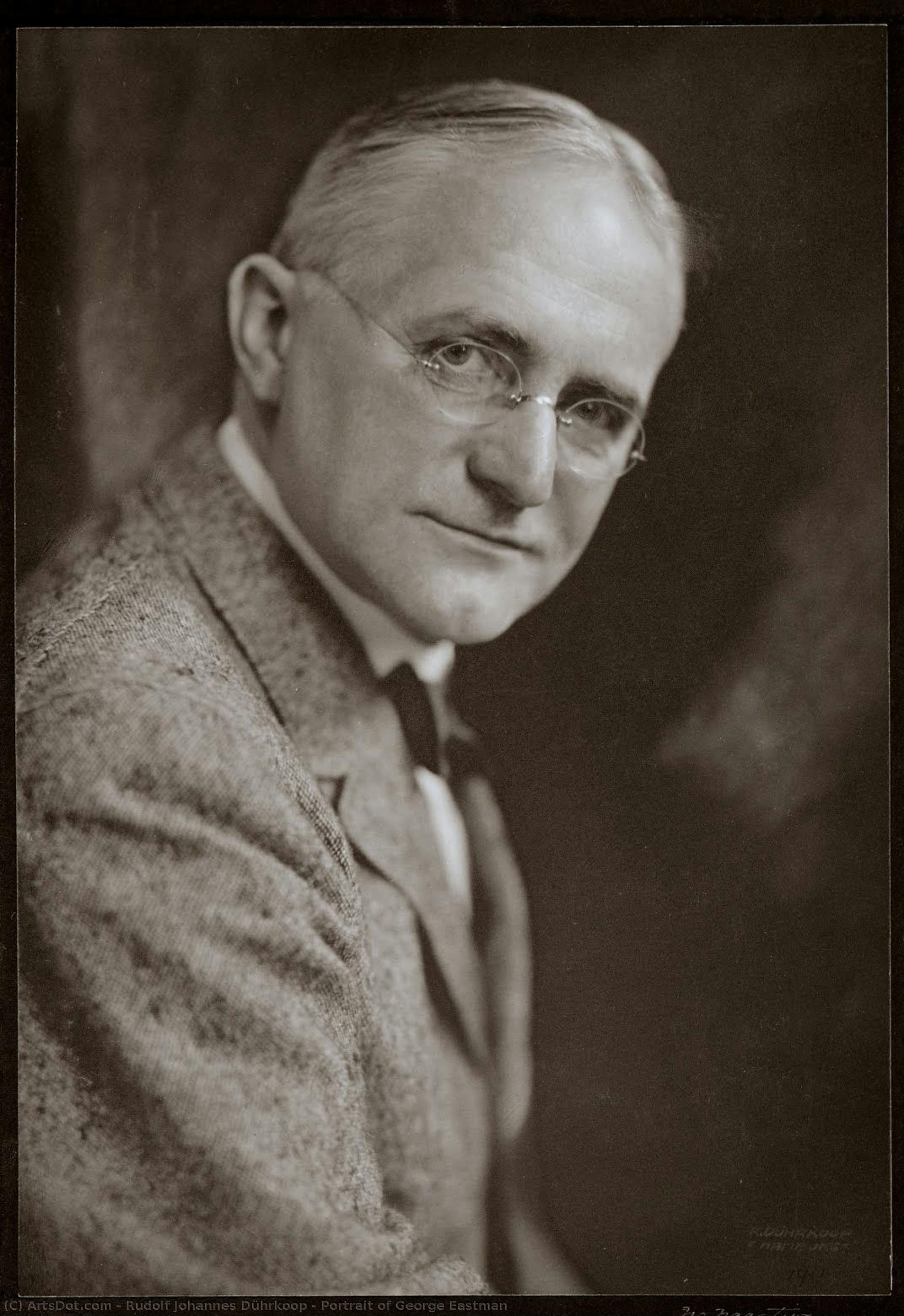 Portrait Of George Eastman — Rudolf Johannes Dührkoop
