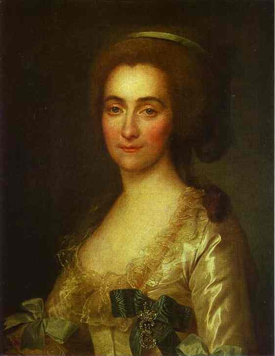 Portrait Of E. A. Vorontsova — Dmitrij Lewitskij