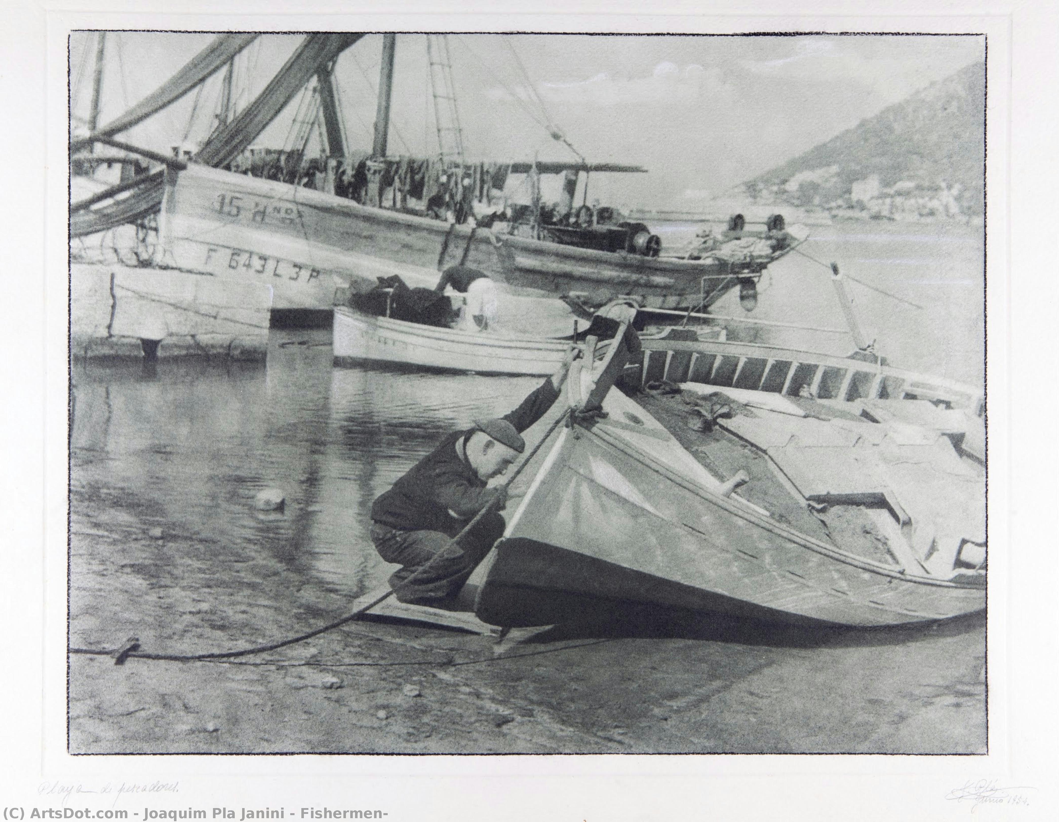 Fishermen — Joaquim Pla Janini