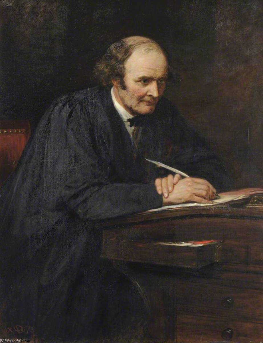Arthur Cayley (1821–1895), Fellow And Mathematician, Sadlerian Professor (1863–1895) — Lowes Cato Dickinson