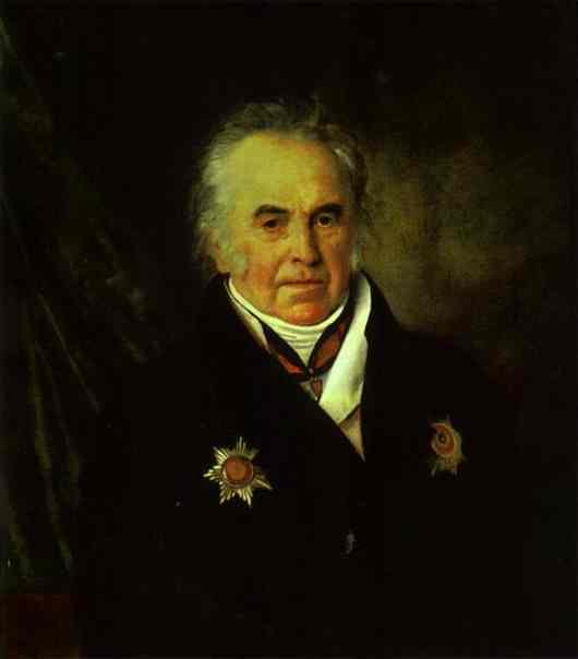 Portrait Of V. S. Sheremetyev — Orest Adamovich Kiprensky