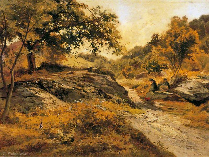 On The Road To Llyn Elsi, Betws-y-coed — Edward Henry Holder