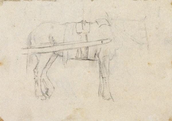 A Horse In Harness — John Frederick Lewis