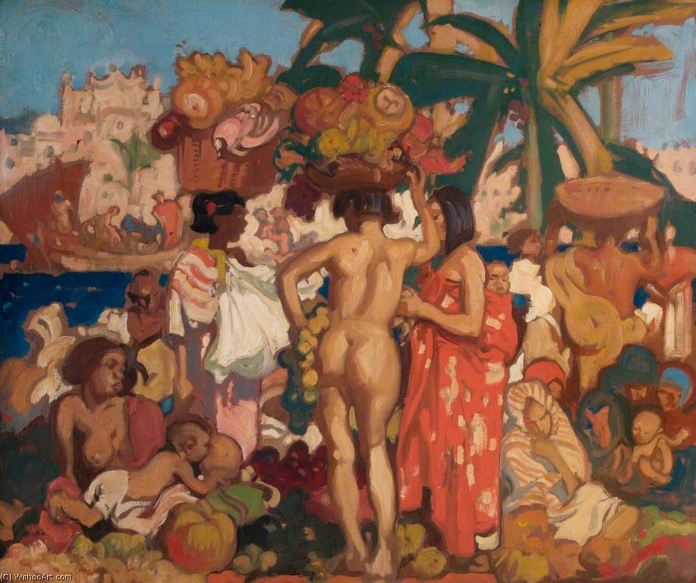 West Indian Market — Frank Brangwyn