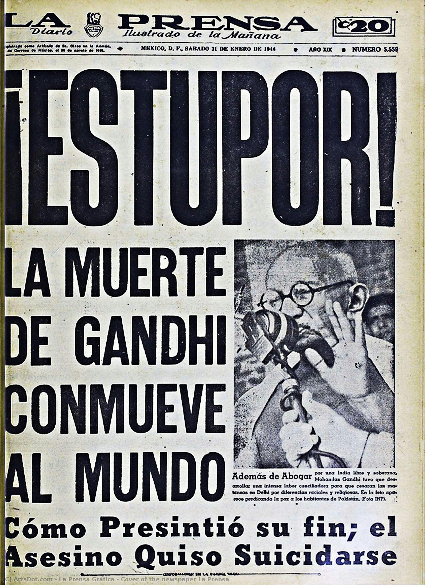 Cover Of The Newspaper La Prensa — La Prensa Gráfica