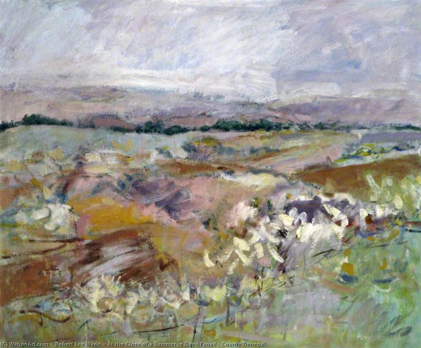 At The Close Of A Summer's Day, Fanad, County Donegal — Robert Lee-wade